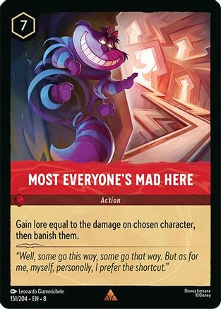 Most Everyone's Mad Here (151/204) [Reign of Jafar] - Deck Out Gaming