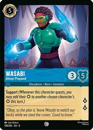 Wasabi - Always Prepared (158/204) [Reign of Jafar] - Deck Out Gaming