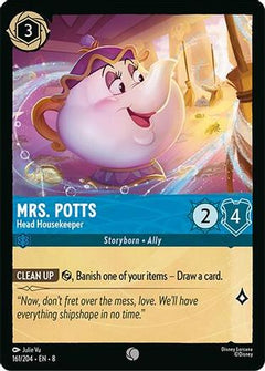 Mrs.Potts - Head Housekeeper (161/204) [Reign of Jafar] - Deck Out Gaming