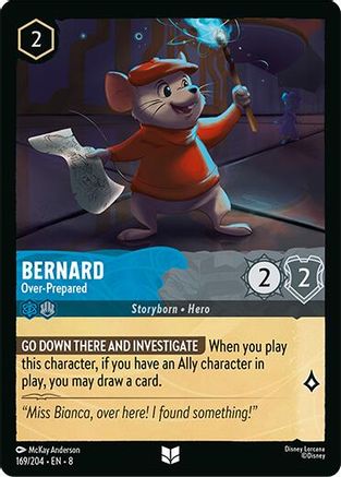 Bernard - Over Prepared (169/204) [Reign of Jafar] Cold Foil - Deck Out Gaming
