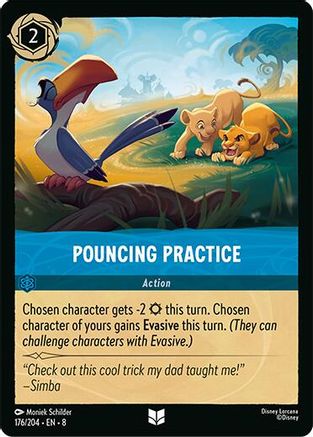 Pouncing Practice (176/204) [Reign of Jafar] Cold Foil - Deck Out Gaming