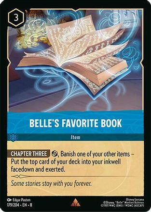 Belle's Favorite Book (179/204) [Reign of Jafar] - Deck Out Gaming