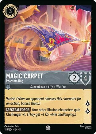 Magic Carpet - Phantom Rug (183/204) [Reign of Jafar] Cold Foil - Deck Out Gaming