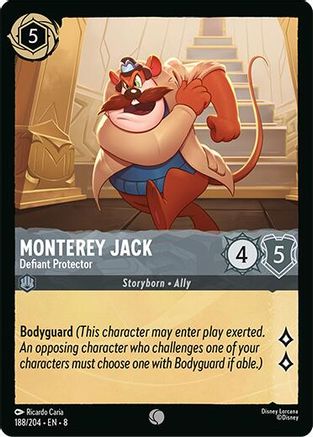 Monterey Jack - Defiant Protector (188/204) [Reign of Jafar] Cold Foil - Deck Out Gaming
