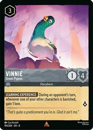 Vinnie - Green Pigeon (194/204) [Reign of Jafar] - Deck Out Gaming