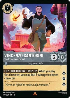 Vincenzo Santorini - The Explosives Expert (197/204) [Reign of Jafar] - Deck Out Gaming