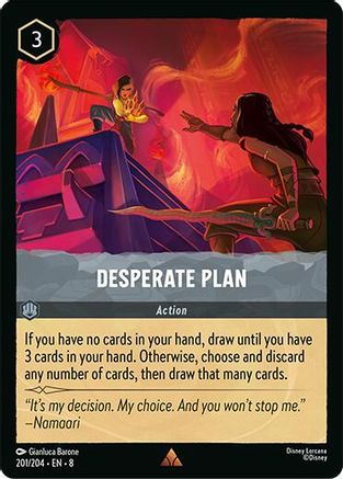 Desperate Plan (201/204) [Reign of Jafar] - Deck Out Gaming