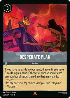 Desperate Plan (201/204) [Reign of Jafar] Cold Foil - Deck Out Gaming