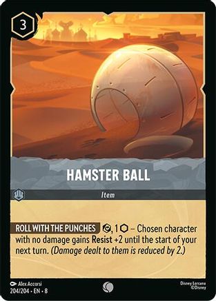 Hamster Ball (204/204) [Reign of Jafar] Cold Foil - Deck Out Gaming