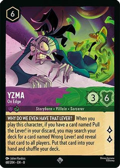 Yzma - On Edge (68/204) [Reign of Jafar] - Deck Out Gaming
