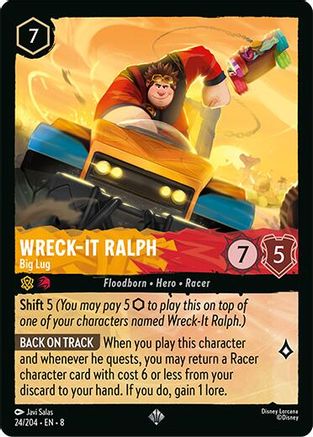 Wreck-It Ralph - Big Lug (24/204) [Reign of Jafar] - Deck Out Gaming