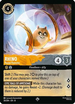 Rhino - Power Hamster (30/204) [Reign of Jafar] - Deck Out Gaming