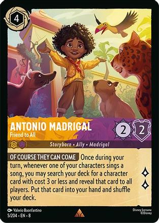 Antonio Madrigal - Friend to All (5/204) [Reign of Jafar] Cold Foil - Deck Out Gaming