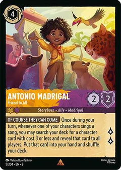 Antonio Madrigal - Friend to All (5/204) [Reign of Jafar] Cold Foil - Deck Out Gaming