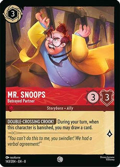 Mr. Snoops - Betrayed Partner (143/204) [Reign of Jafar] - Deck Out Gaming