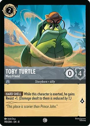 Toby Turtle - Wary Friend (190/204) [Reign of Jafar] - Deck Out Gaming