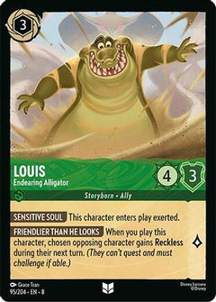 Louis - Endearing Alligator (95/204) [Reign of Jafar] - Deck Out Gaming