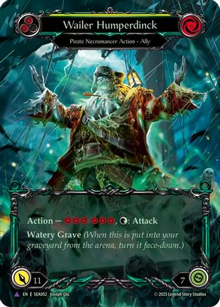 Wailer Humperdinck (Marvel) (SEA052) [High Seas] Cold Foil - Deck Out Gaming
