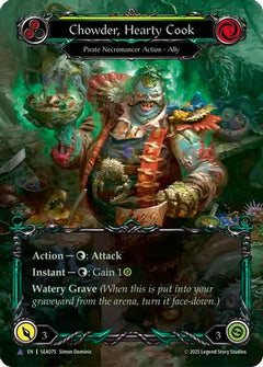 Chowder, Hearty Cook (Marvel) (SEA075) [High Seas] Cold Foil - Deck Out Gaming