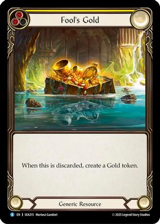 Fool's Gold (SEA215) [High Seas] Rainbow Foil - Deck Out Gaming