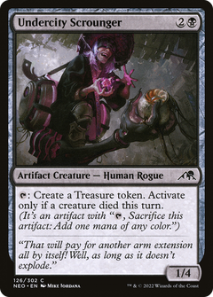 Undercity Scrounger (126) [Kamigawa: Neon Dynasty] - Deck Out Gaming