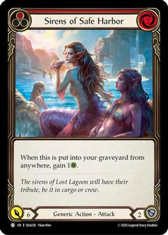 Sirens of Safe Harbor (Red) (SEA226) [High Seas] Rainbow Foil - Deck Out Gaming