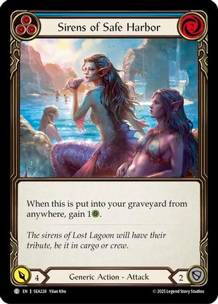 Sirens of Safe Harbor (Blue) (SEA228) [High Seas] - Deck Out Gaming