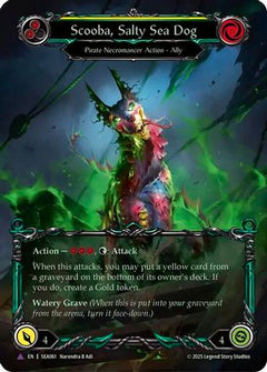 Scooba, Salty Sea Dog (Marvel) (SEA061) [High Seas] Cold Foil - Deck Out Gaming