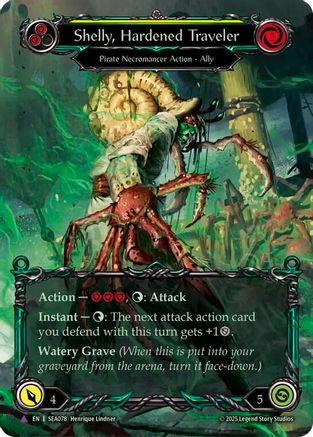 Shelly, Hardened Traveler (Marvel) (SEA078) [High Seas] Cold Foil - Deck Out Gaming