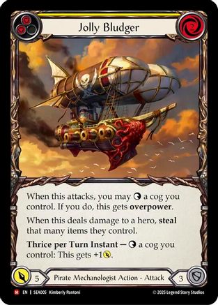 Jolly Bludger (SEA005) [High Seas] Rainbow Foil - Deck Out Gaming