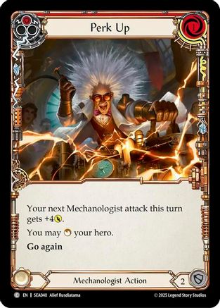 Perk Up (SEA040) [High Seas] Rainbow Foil - Deck Out Gaming
