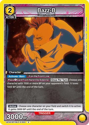 Bazz-B (UEX01BT/BLC-2-003) [UEX01BT: BLEACH: Thousand-Year Blood War Vol.2] - Deck Out Gaming