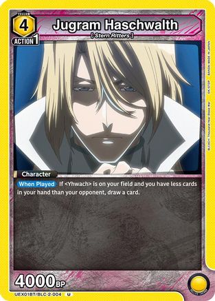 Jugram Haschwalth (UEX01BT/BLC-2-004) [UEX01BT: BLEACH: Thousand-Year Blood War Vol.2] - Deck Out Gaming