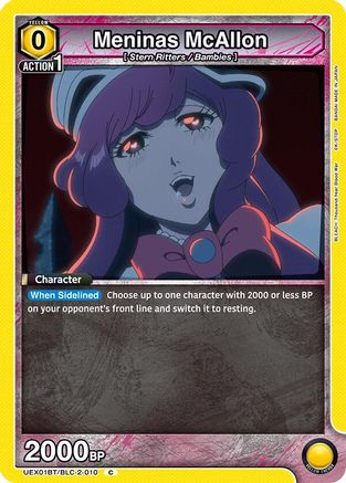 Meninas McAllon (UEX01BT/BLC-2-010) [UEX01BT: BLEACH: Thousand-Year Blood War Vol.2] - Deck Out Gaming