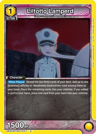 Liltotto Lamperd (UEX01BT/BLC-2-011) [UEX01BT: BLEACH: Thousand-Year Blood War Vol.2] - Deck Out Gaming