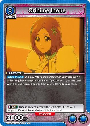 Orihime Inoue (014) (UEX01BT/BLC-2-014) [UEX01BT: BLEACH: Thousand-Year Blood War Vol.2] Foil - Deck Out Gaming