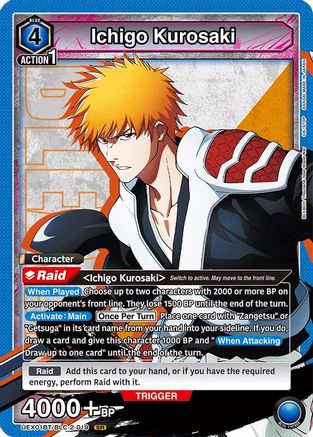 Ichigo Kurosaki (019) (UEX01BT/BLC-2-019) [UEX01BT: BLEACH: Thousand-Year Blood War Vol.2] Foil - Deck Out Gaming