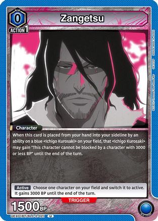 Zangetsu (UEX01BT/BLC-2-021) [UEX01BT: BLEACH: Thousand-Year Blood War Vol.2] - Deck Out Gaming
