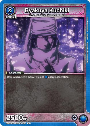 Byakuya Kuchiki (029) (UEX01BT/BLC-2-029) [UEX01BT: BLEACH: Thousand-Year Blood War Vol.2] - Deck Out Gaming