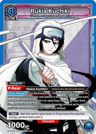 Rukia Kuchiki (034) (UEX01BT/BLC-2-034) [UEX01BT: BLEACH: Thousand-Year Blood War Vol.2] Foil - Deck Out Gaming