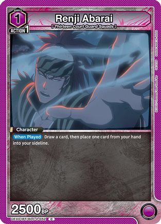 Renji Abarai (052) (UEX01BT/BLC-2-052) [UEX01BT: BLEACH: Thousand-Year Blood War Vol.2] - Deck Out Gaming