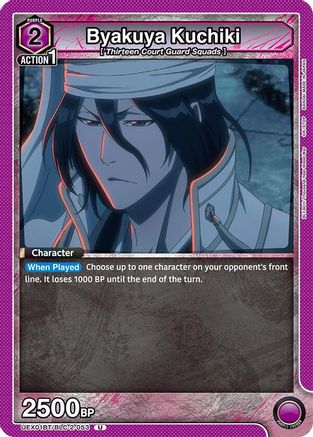 Byakuya Kuchiki (053) (UEX01BT/BLC-2-053) [UEX01BT: BLEACH: Thousand-Year Blood War Vol.2] - Deck Out Gaming