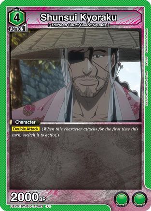 Shunsui Kyoraku (UEX01BT/BLC-2-063) [UEX01BT: BLEACH: Thousand-Year Blood War Vol.2] - Deck Out Gaming