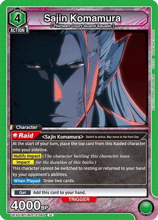 Sajin Komamura (UEX01BT/BLC-2-065) [UEX01BT: BLEACH: Thousand-Year Blood War Vol.2] - Deck Out Gaming