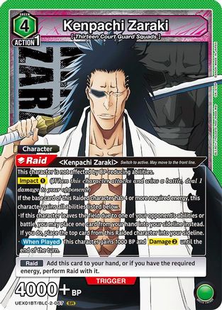 Kenpachi Zaraki (067) (UEX01BT/BLC-2-067) [UEX01BT: BLEACH: Thousand-Year Blood War Vol.2] Foil - Deck Out Gaming
