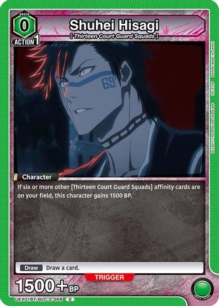 Shuhei Hisagi (UEX01BT/BLC-2-068) [UEX01BT: BLEACH: Thousand-Year Blood War Vol.2] - Deck Out Gaming