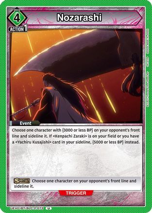 Nozarashi (UEX01BT/BLC-2-073) [UEX01BT: BLEACH: Thousand-Year Blood War Vol.2] - Deck Out Gaming