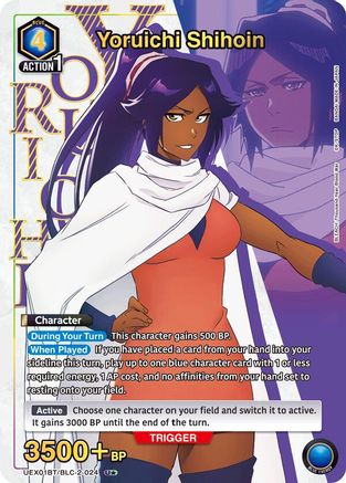 Yoruichi Shihoin (U*) (UEX01BT/BLC-2-024) [UEX01BT: BLEACH: Thousand-Year Blood War Vol.2] Foil - Deck Out Gaming