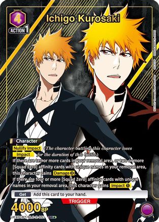 Ichigo Kurosaki (051) (SR*) (UEX01BT/BLC-2-051) [UEX01BT: BLEACH: Thousand-Year Blood War Vol.2] Foil - Deck Out Gaming