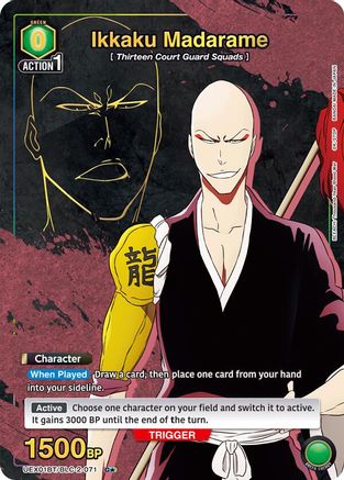 Ikkaku Madarame (C*) (UEX01BT/BLC-2-071) [UEX01BT: BLEACH: Thousand-Year Blood War Vol.2] Foil - Deck Out Gaming
